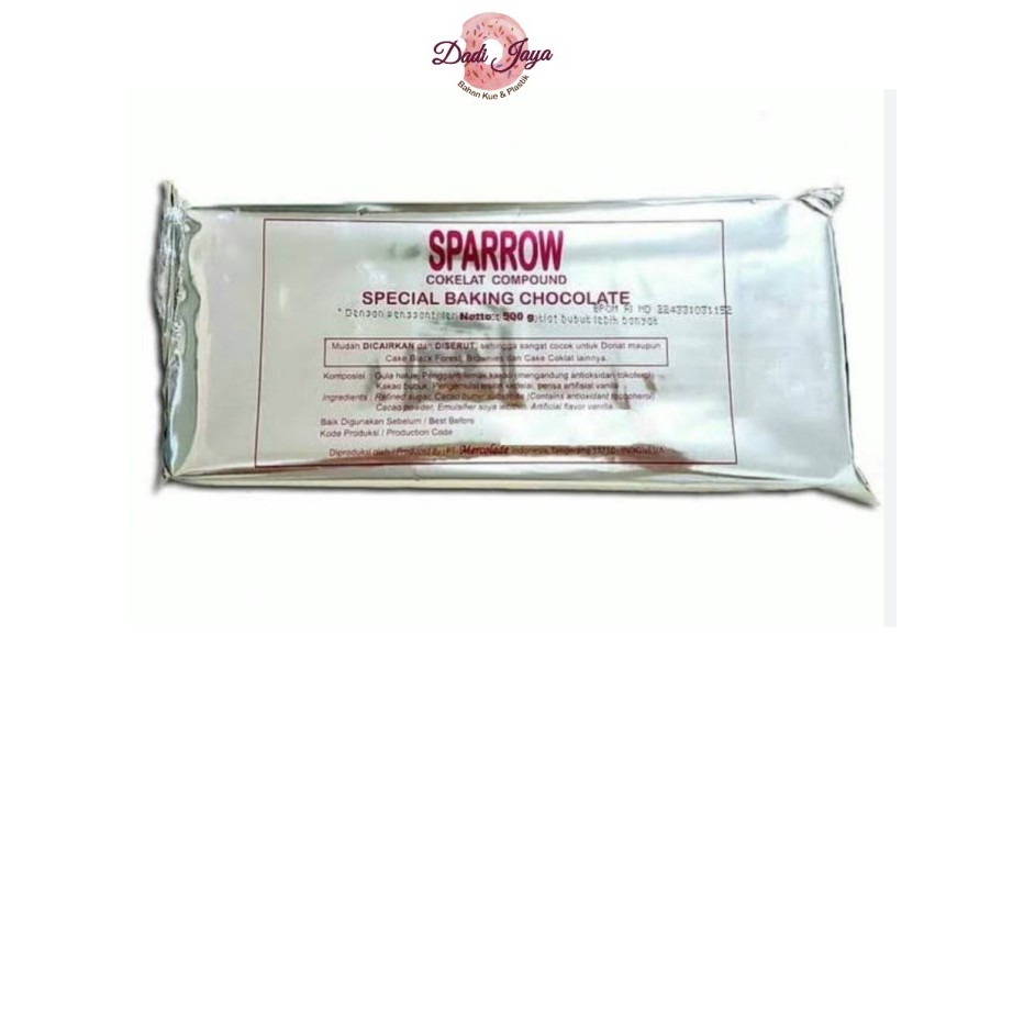 

Sparrow Baking Coklat Comp 500gr