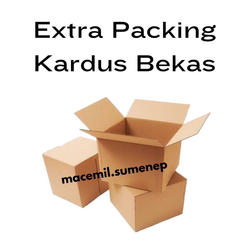 

Tambahan Extra Packing Kardus Bekas