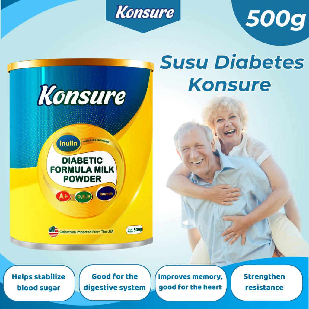 

Susu Diabetes Konsure 500g - Solusi Untuk Penderita Diabetes