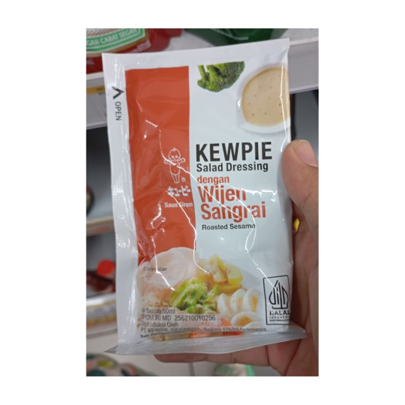 

KEWPIE SALAD DRESSING DENGAN WIJEN SANGRAI 50ML