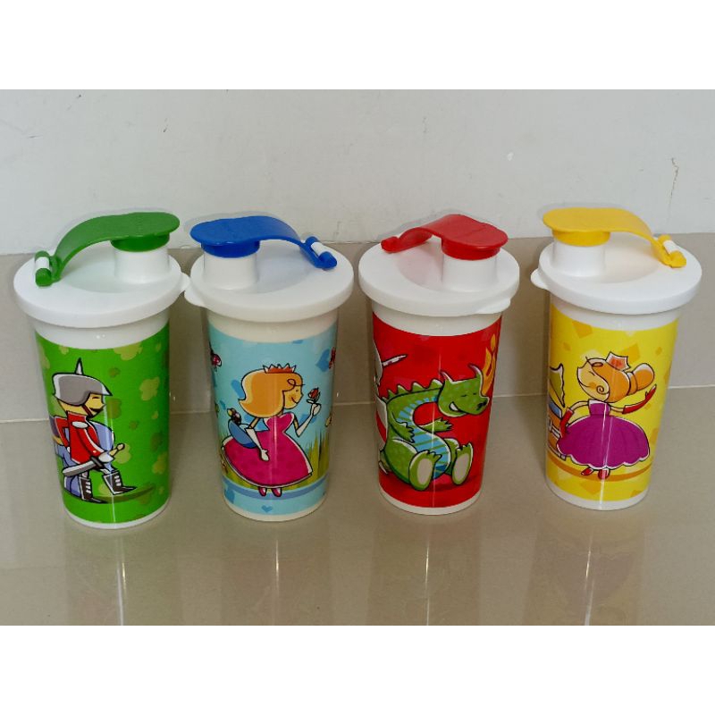 TUPPERWARE BOTOL MINUM ANAK KARAKTER ROYAL TUMBLER 310ml