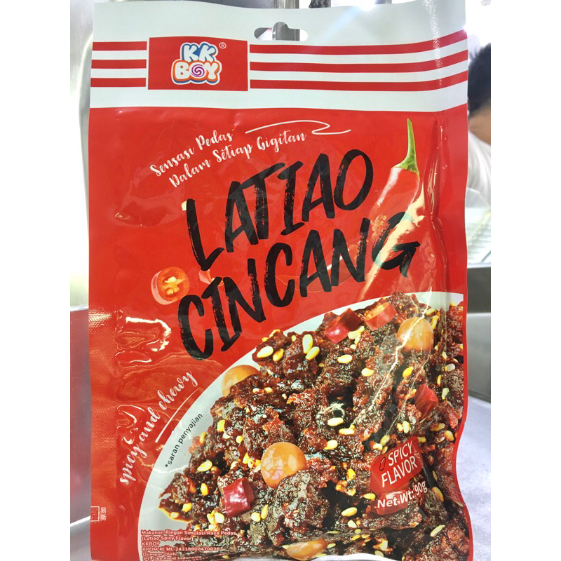 

KK BOY Latiao Cincang Spicy Flavor 90gr 3s Impor China