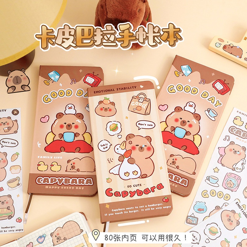 

[Lestationary] 1 PCS Notebook Motif Capybara Best Seller MP05