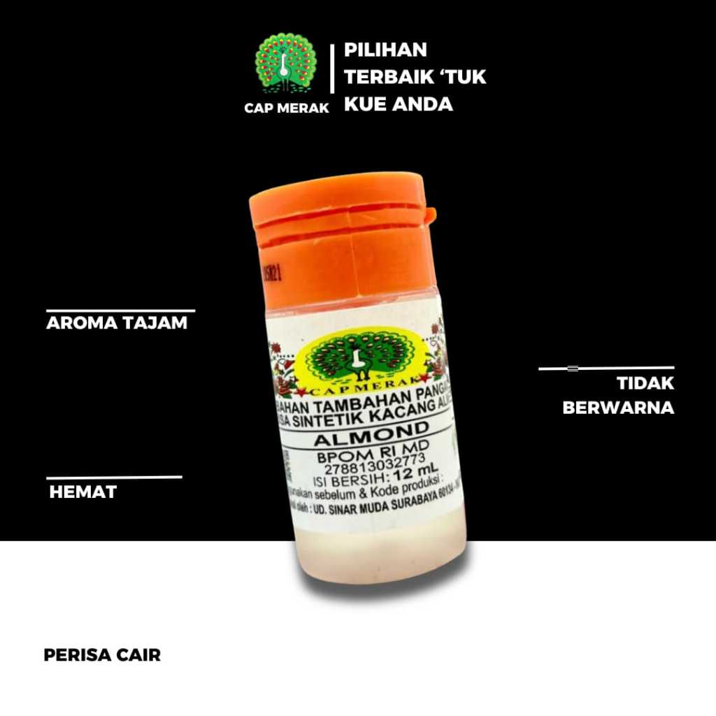 

PERISA MAKANAN CAIR / PERISA CAIR CAP MERAK 12 ML