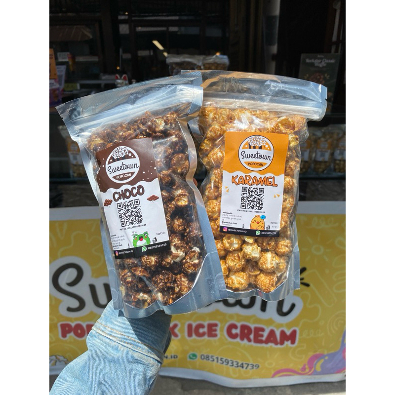 

Gourmet Popcorn (Duo Bundle) [ Caramel 1 Pack & Chocolate 1 Pack ] - Sweetown