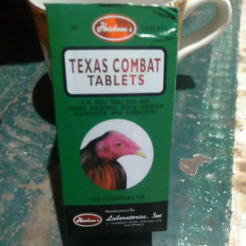 Texas Combat Suplemen Ayam Piliphins Vitamin Tenaga Agresif