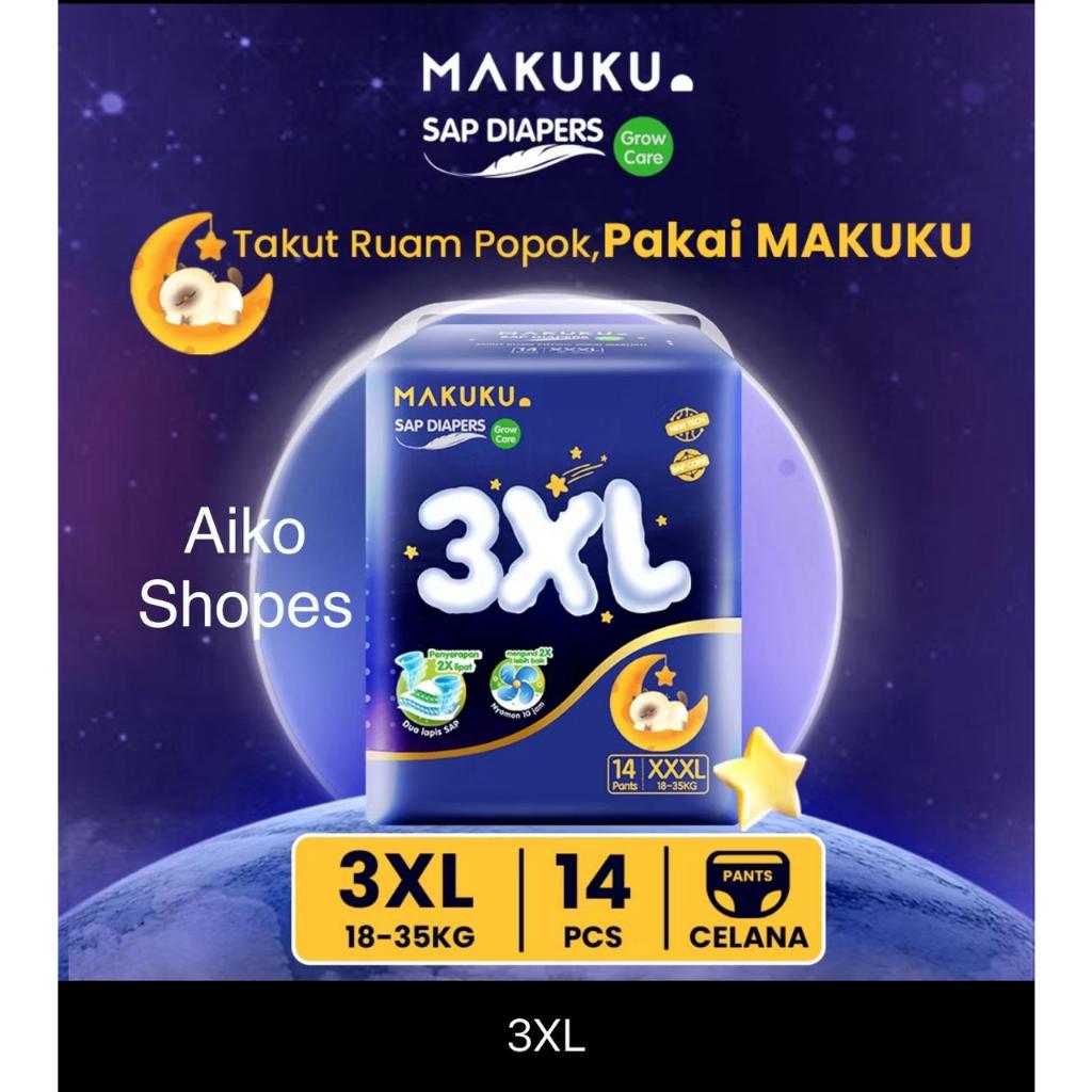 MAKUKU SAP Diapers Grow Care 3XL/4XL