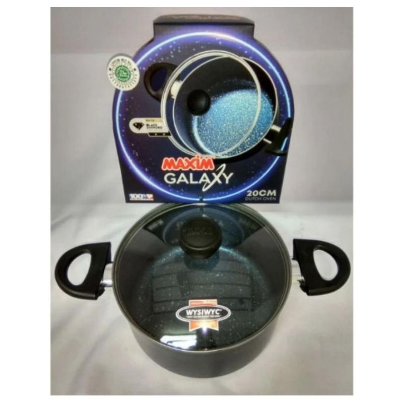 Maxim Galaxy Dutch Oven 20 cm/ 24Cm+ steamer