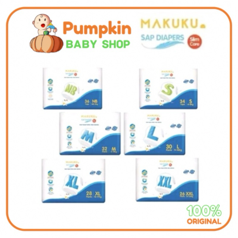 Makuku SLIM CARE Sap Diaper Makuku Slim care