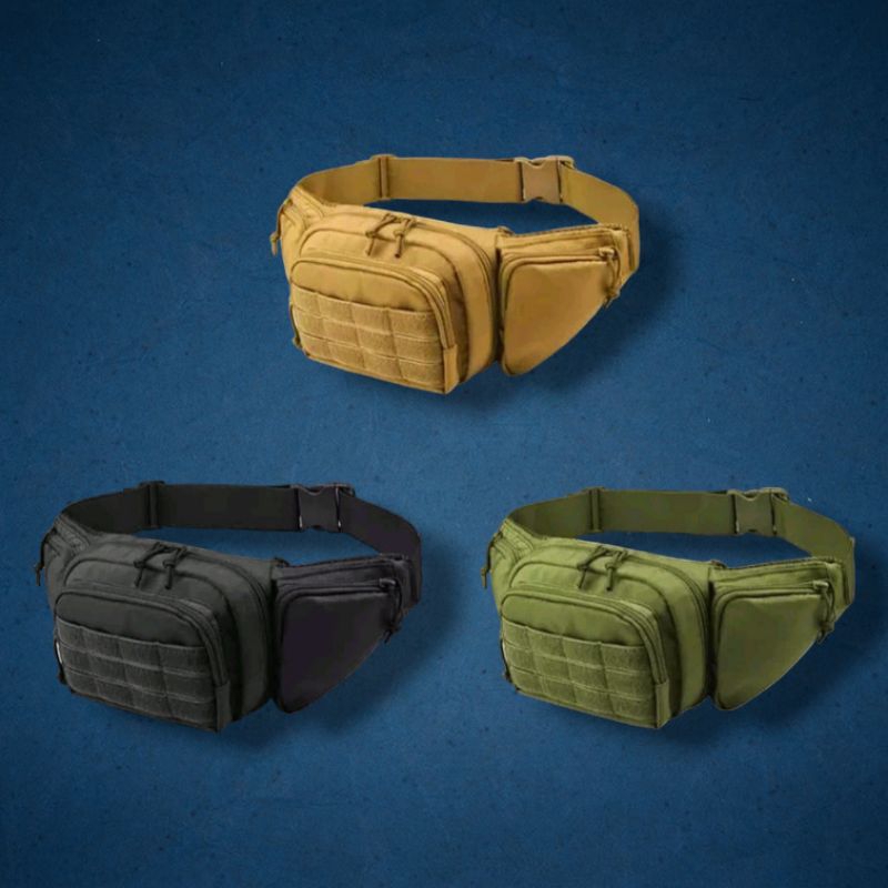 Tas slempang weistbag army tang pinggang army tni brimob polri satpam security satpol pp paspampres 