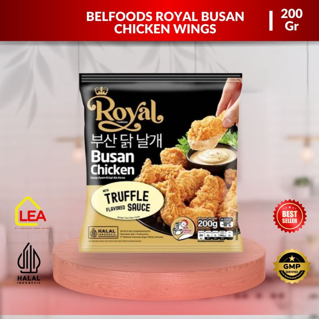 

Belfoods Royal Busan Chicken Wings 200gr