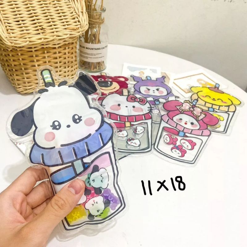 

POUCH PVC MINUMAN SANRIO/ZIPLOCK