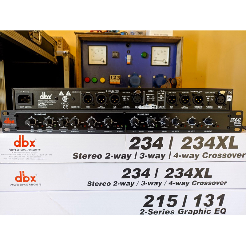 crossover dbx 234xl/dbx croossover 234 xl sub