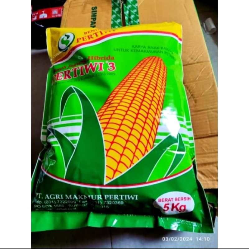 BENIH JAGUNG PERTIWI 3 KEMASAN 5 KG