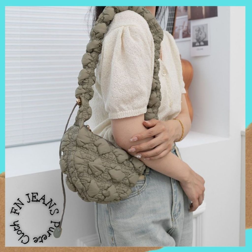 Tas Awan Jennie Korean Cloud Bag Jennie Bag Tas COS TDW 80