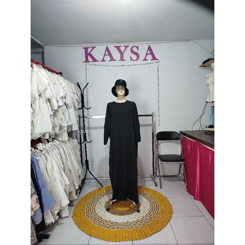 gamis kaftan inara knit/ gamis kaftan inara ternyaman/gamis kaftan inara terbaru