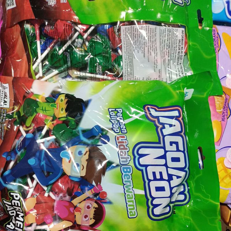 

JAGOAN NEON LOLYPOP ISI 50 Pcs