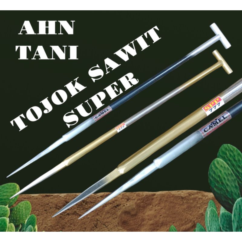 TOJOK SAWIT BAJA PER MOBIL ASLI PANJANG 1 METER KETEBALAN PIPA  2,5 MM