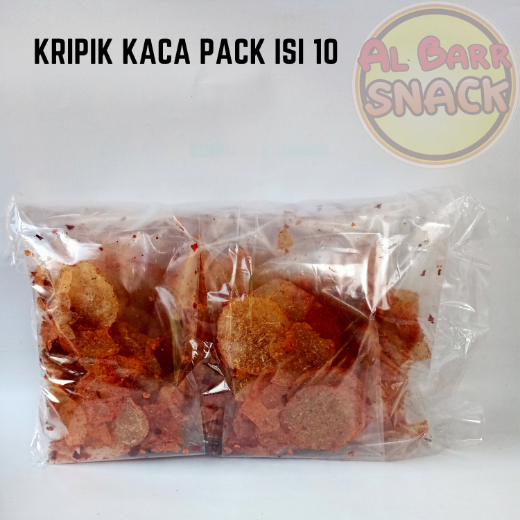 

Keripik Kaca Kemasan Pack ISI 10 Kemasan KRIPCA