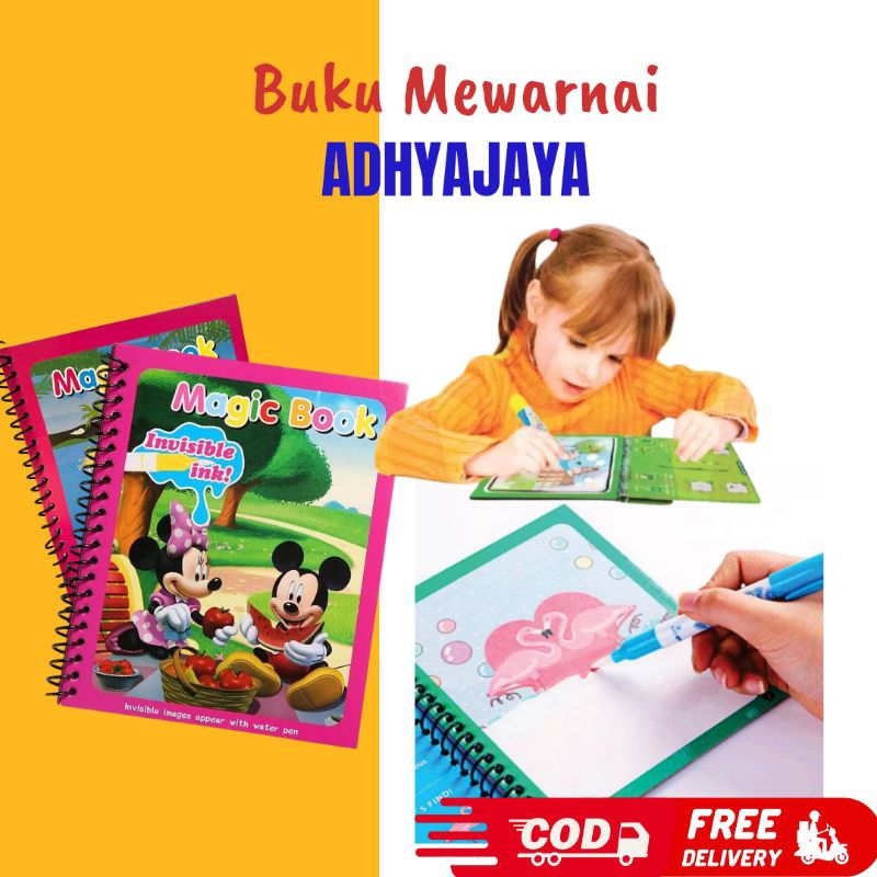 

MAGIC WATERBOOK / BUKU MEWARNAI MAINAN EDUKASI