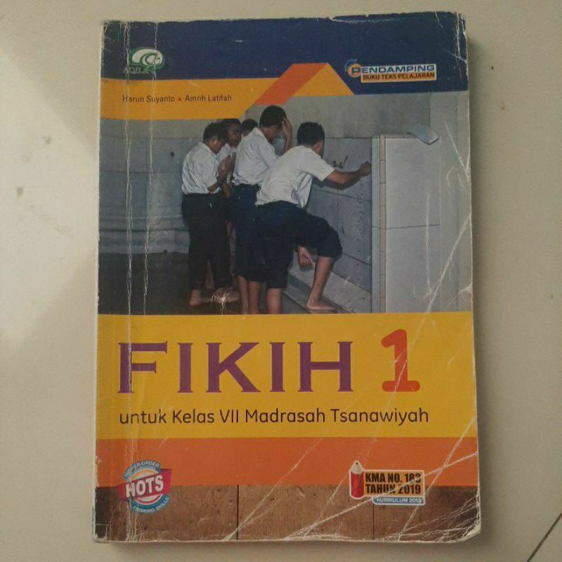 Fikih kelas 7 MTs, AQILA, buku bekas