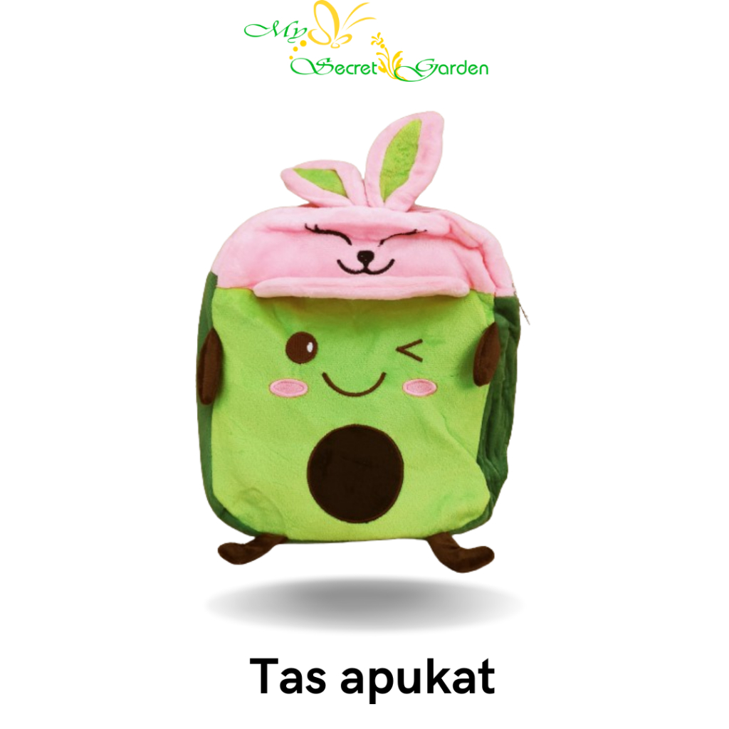 Tas ransel anak alpukat Tas ransel TK PAUD SD Tas buah Tas ransel viral import premium gemoy 30cm 53