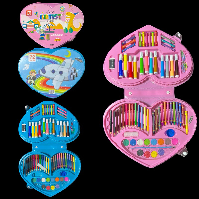 

CRAYON ART SET 72pcs