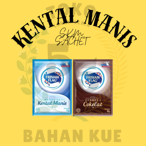 

SKM Sachet Frisian Flag 38gr / Susu Kental Manis / Kental Manis