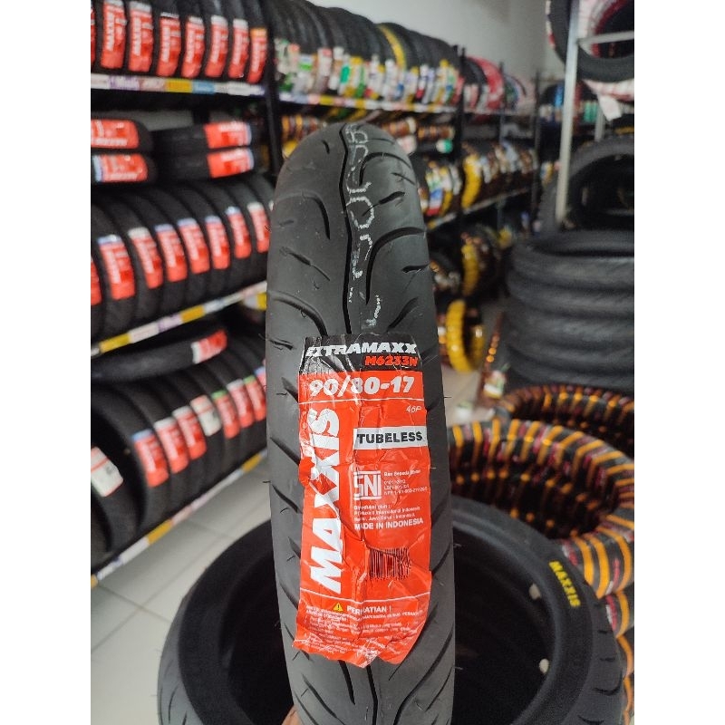 BAN MOTOR TUBLESS MAXXIS EXTRAMAXX 90/80-17