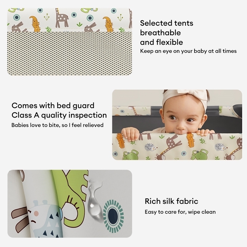 ND Lipat CepatBox Bayi Tempat Tidur Bayi Ranjang Bayi Baby Box Bisa Dilipat