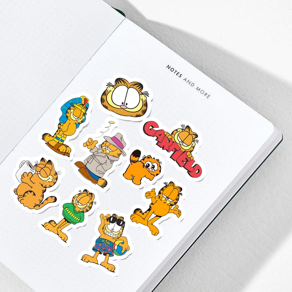 

Stiker Garfield | vinyl | waterproof | glossy