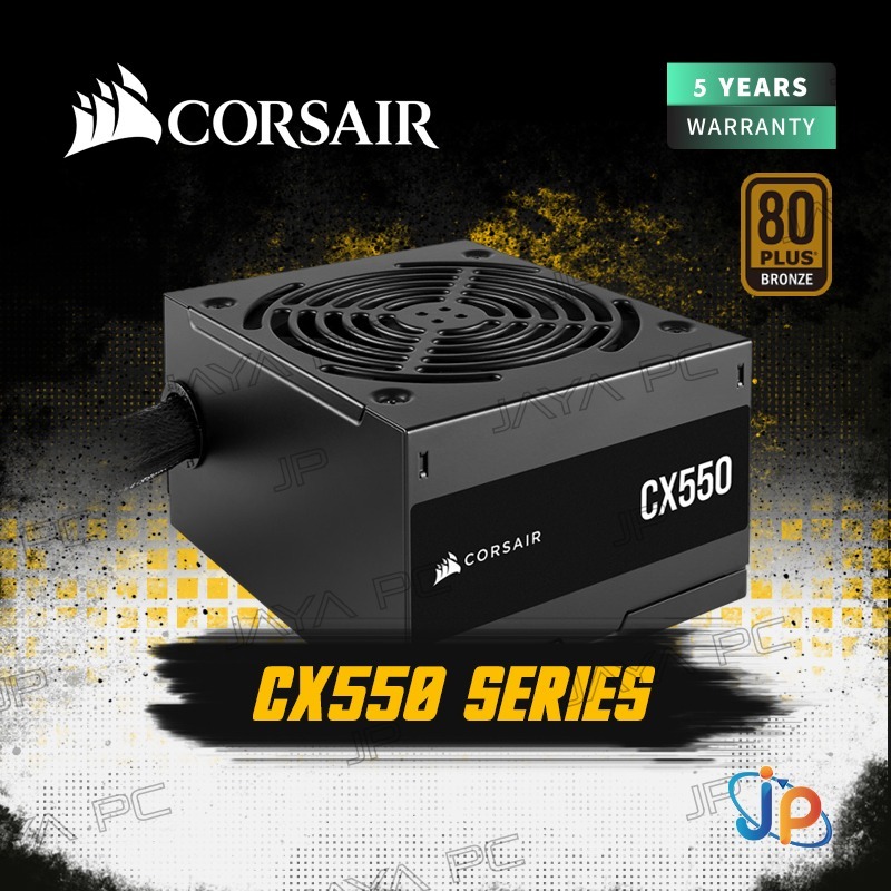 Corsair CX550 550W PSU - Power Supply 550 Watt 80+ Bronze