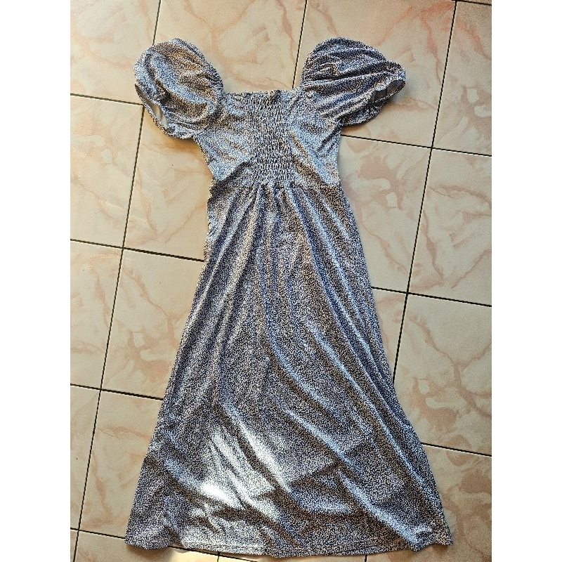 Midi Slit Dress a la Korea Han So Hee ukuran S