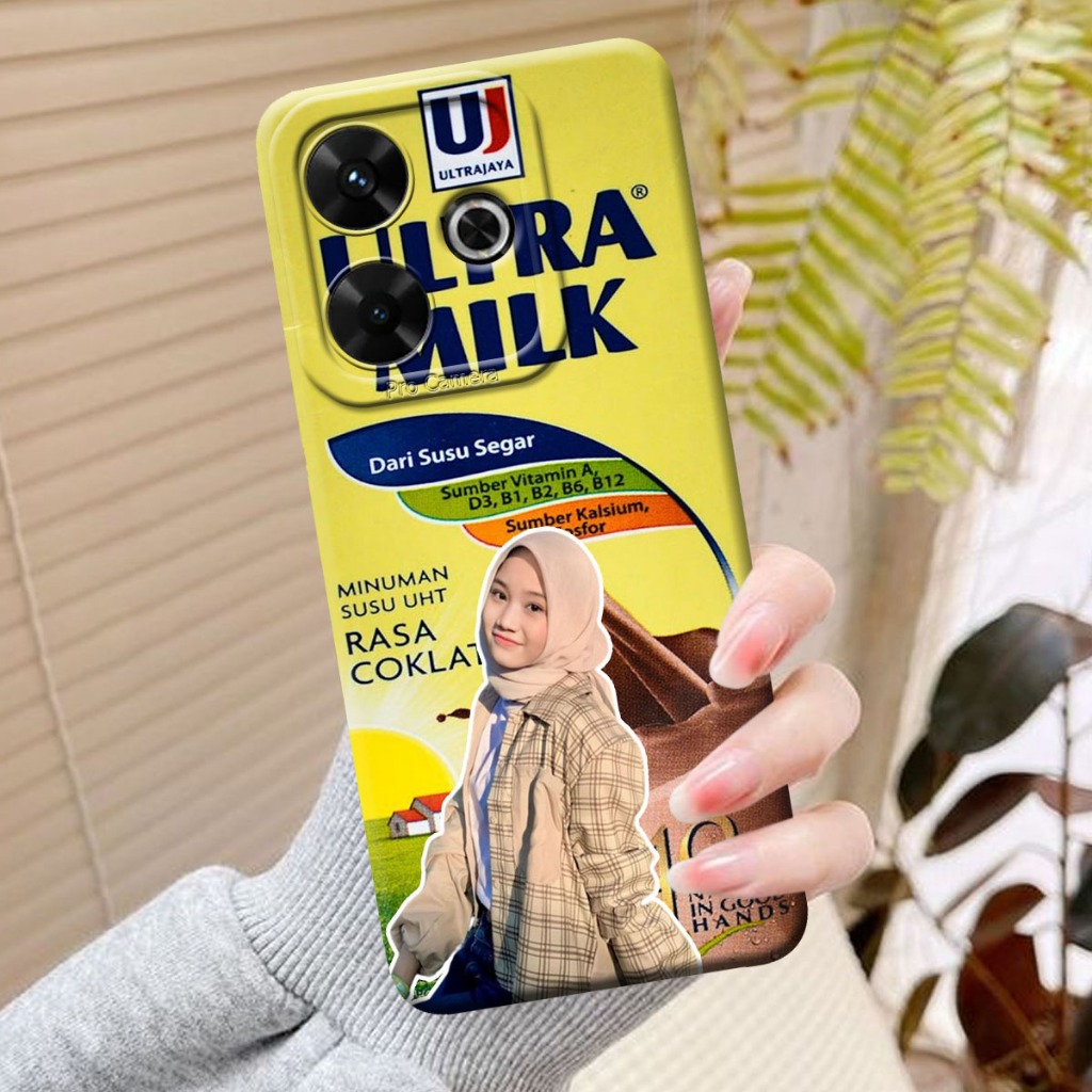 Custom case pakai foto sendiri UTRA MILK INFINIX HOT 30I NOTE 30 NOTE 30 PRO HOT 12I SMART 5 SMART 6