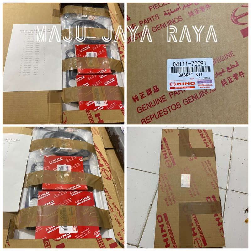 PACKING FULL SET HINO DUTRO 130HT/HD ORIGINAL 04111-7C091