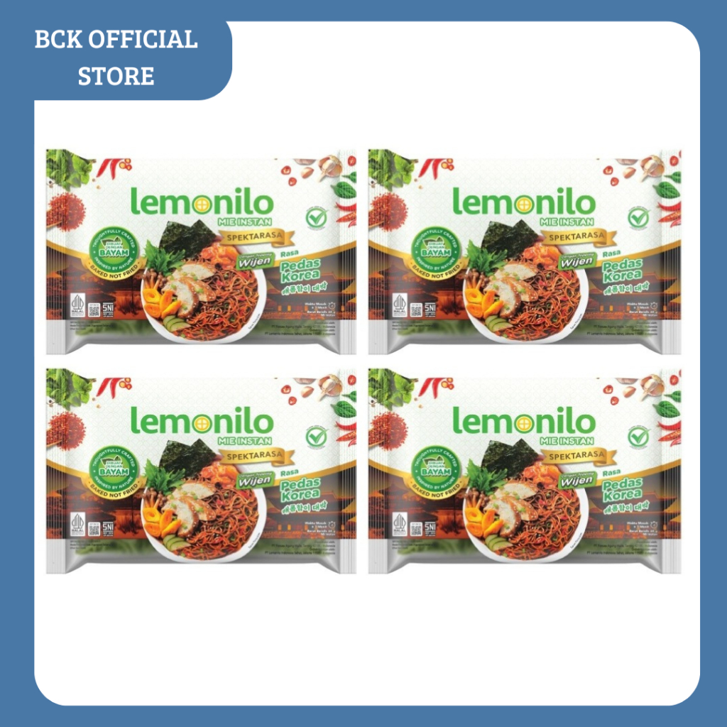 

Lemonilo Mie Instan Goreng Pedas Korea 68gr (pcs)