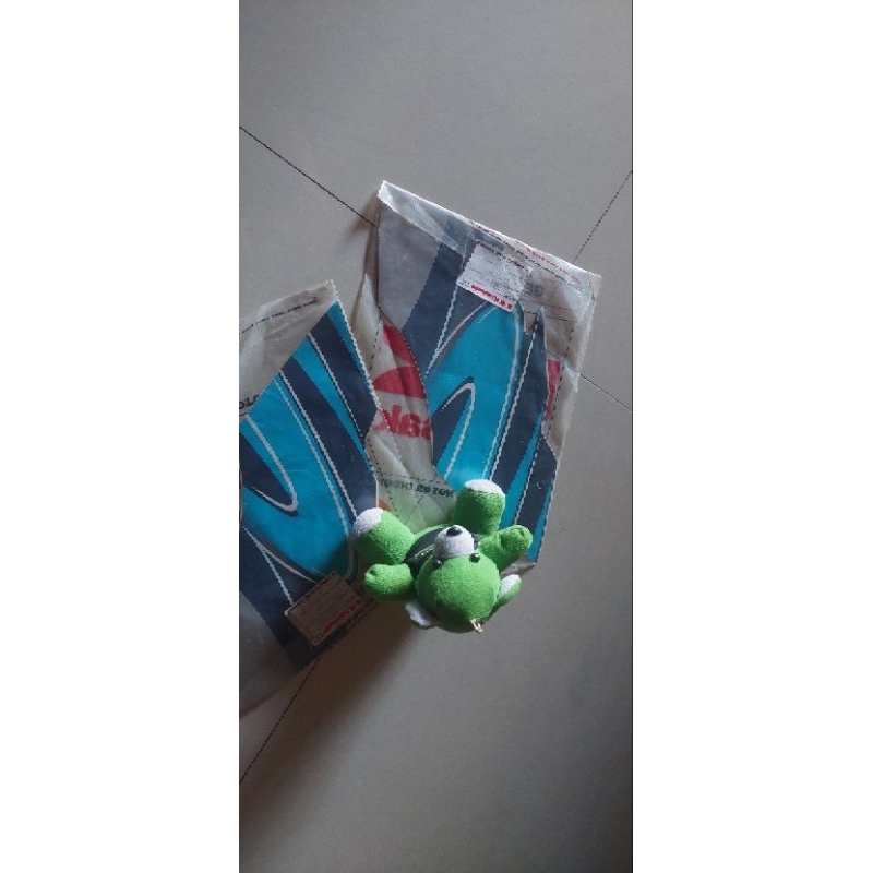 stiker striping tangki ninja kis biru 2003