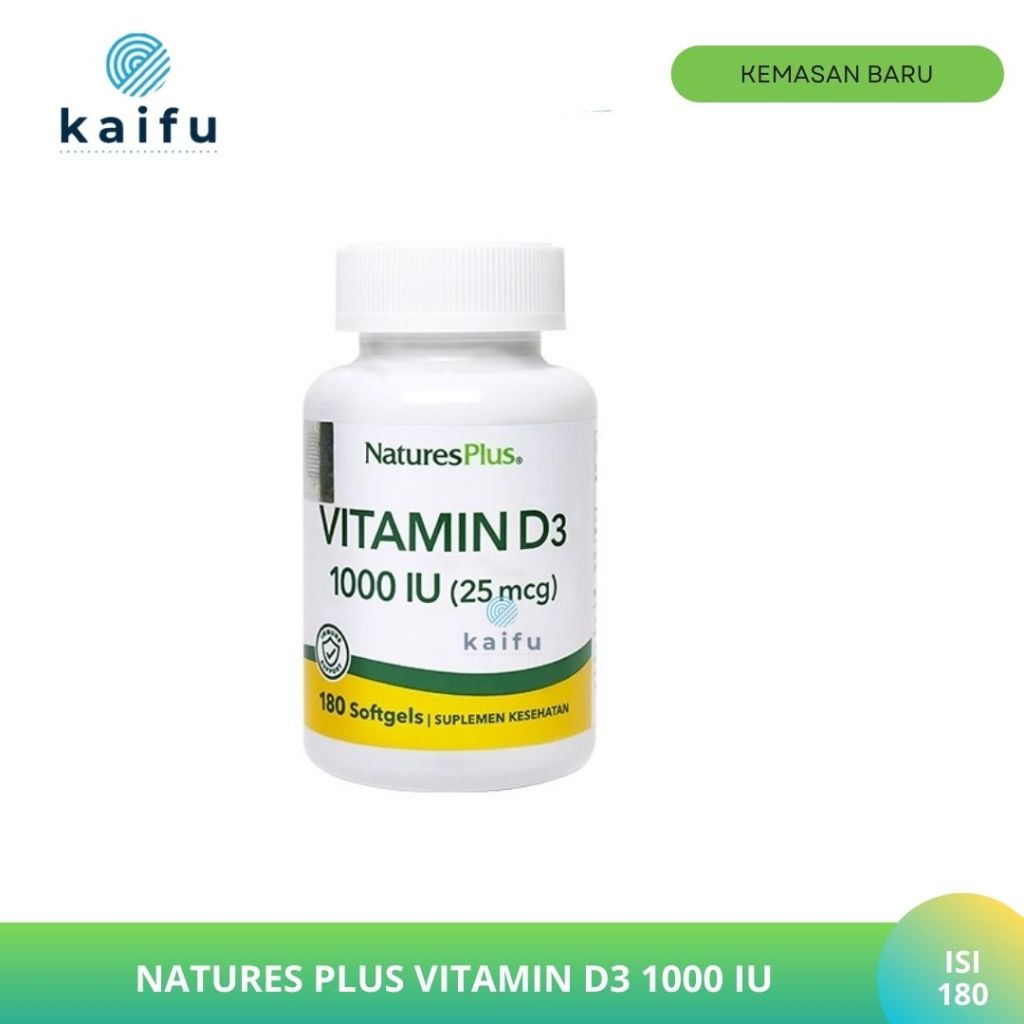 Natures Plus Vitamin D3 1000 IU