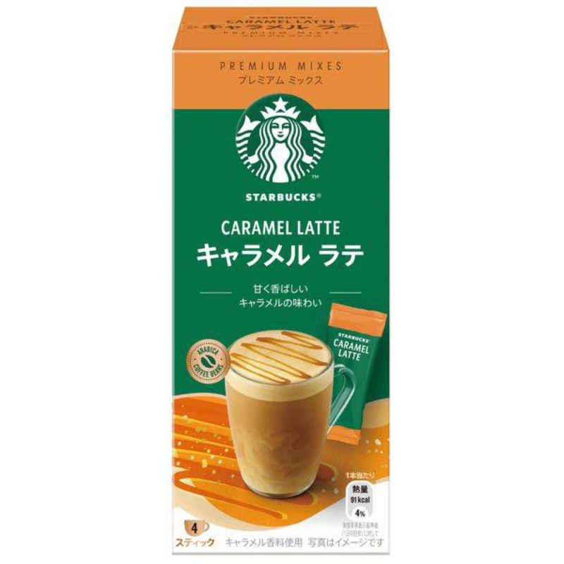 

Starbucks Premium Mix Caramel Latte (4 Stick)