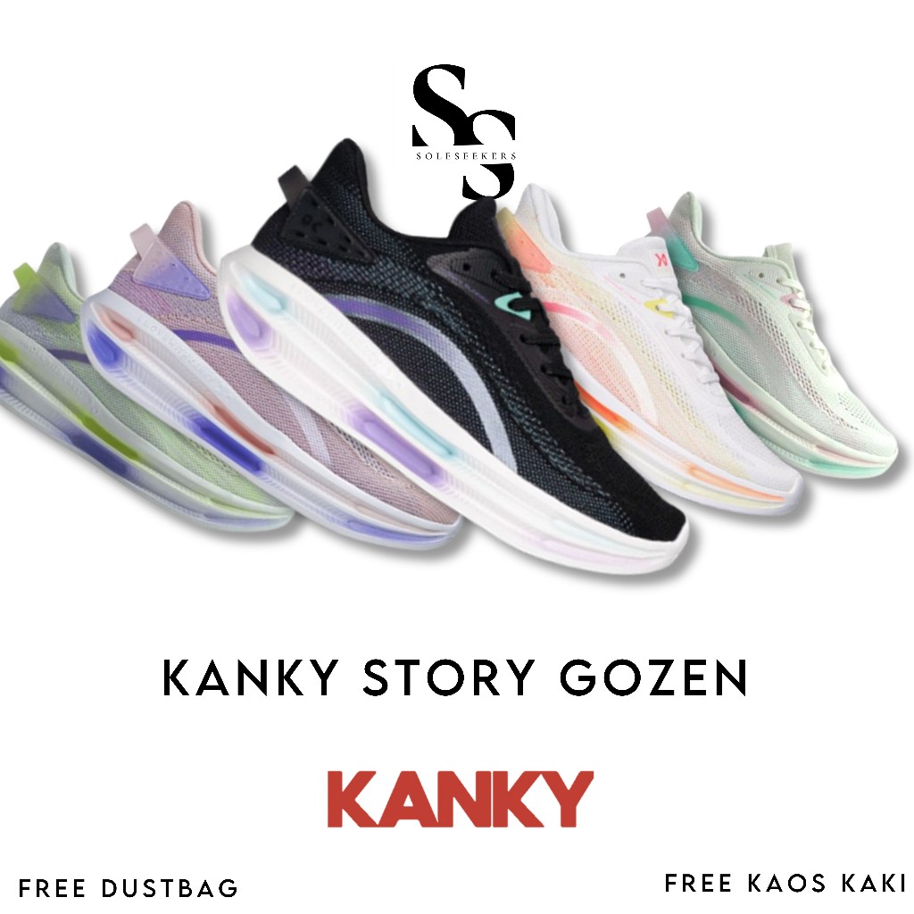 Sepatu Kanky Story Gozen Original Sepatu Sneakers Casual Sepatu Running Kanky Sport Running Wanita O