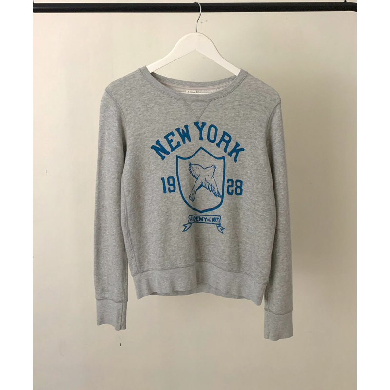 Crewneck Uniqlo Original Baju Sweater Cn