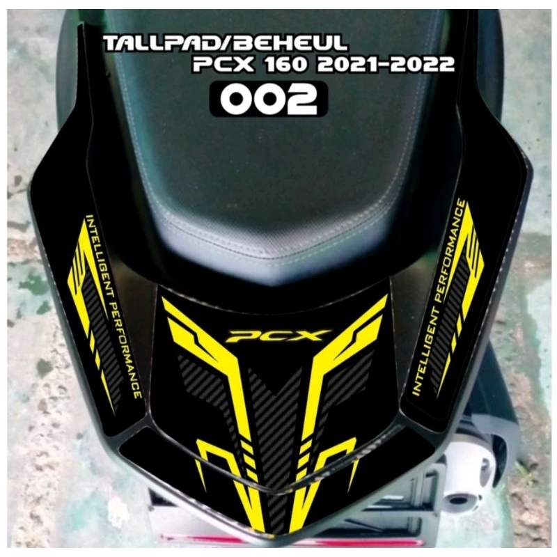 

(BISA COD) STIKER GENERIK TALLPAD /BEHEL BLAKANG PCX 160 TIDAK TIMBUL