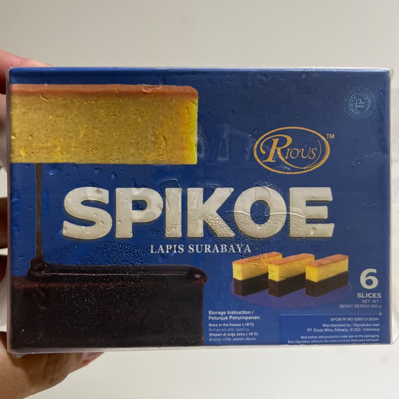 

Spikoe Lapis Surabaya 6 Slice