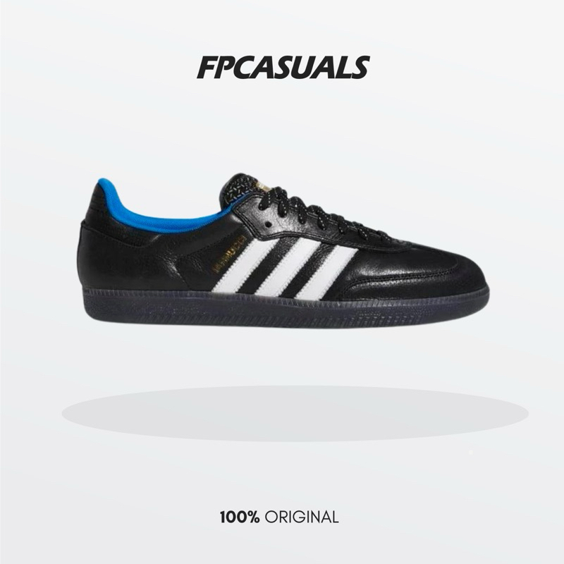 Adidas Samba ADV RYR Gini Core Black White Bluebird BNIB ORIGINAL Resmi GY6941
