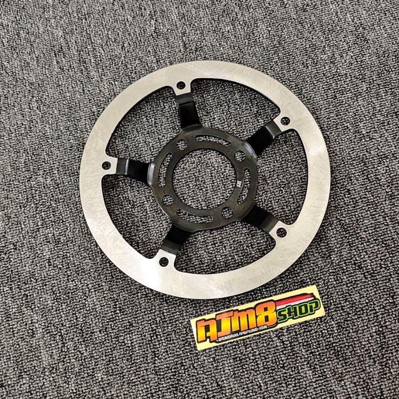 Disc Wave Piringan Cakram 220mm Thailand motif buta disc Cakram 220mm lobang 4 Cekung universal