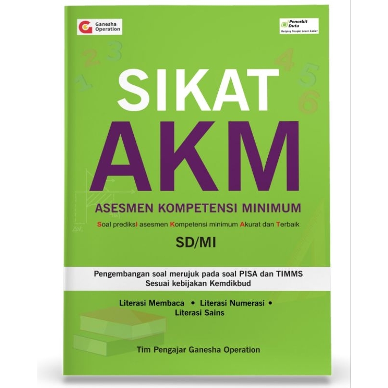 SIKAT AKM SD/MI (Literasi Membaca, Literasi Numerasi, Literasi Sains)