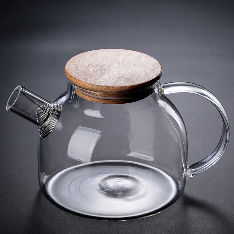 Langsung Beliii Teko Pitcher Pemasak Masak Air Teh Teapot Maker Kaca Borosilicate Glass
