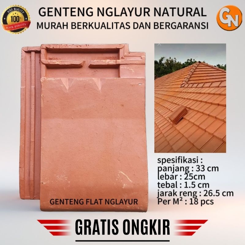 Genteng Flat Nglayur