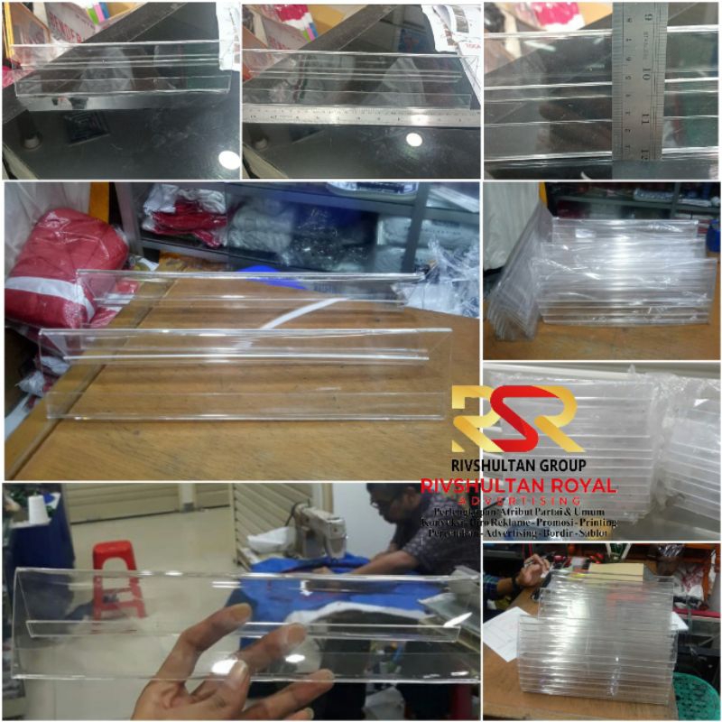 Papan Akrilik Segitiga Papan Nama Meja Akrilik Segitiga Papan Nama Akrilik Segitiga Ready Stock Berk