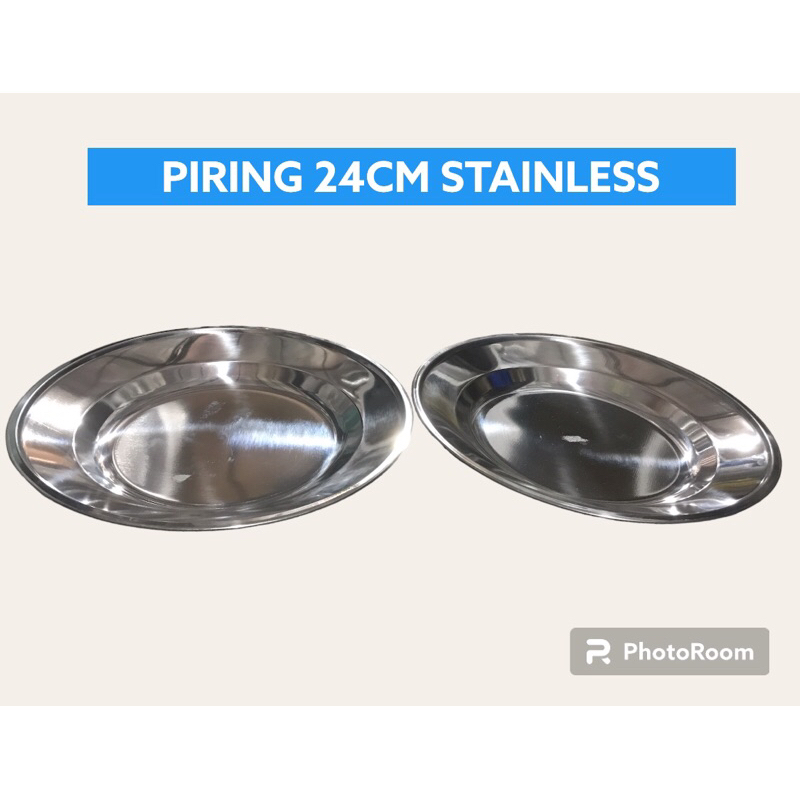 Piring stainless 24cm